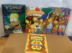 DVD BOX OS SIMPSONS, 4 DVDs . EM BOM ESTADO, CAIXA COM DESGASTES DE USO