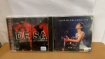 DOIS CDs: ADRIANA CALCANHOTO, SANDRA DE SÁ * BOM ESTADO