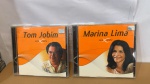 dois  CDs: Marina Lima, Tom Jobim    * BOM ESTADO