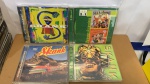 4  CDs: MAMONAS  ASSASSINAS, SKANK * BOM ESTADO