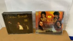 BOX TRIPLO PAVAROTTI MUSICA CLÁSSICA, DOIS CDs EM BOM ESTADO
