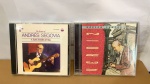 ANDRES SEGOVIA MUSICA CLÁSSICA, DOIS CDs EM BOM ESTADO