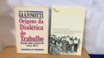 DOIS LIVROS: ORIGENS DA DIALÉTICA, LACERDA NA GUANABARA  *  MIOLO ÍNTEGRO , CAPA COM DESGASTES