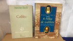 A FILHA DE GALILEU /  GALILEU GALILEU -  DOIS LIVROS:   *  MIOLO ÍNTEGRO , CAPA COM DESGASTES