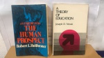 THE HUMAN PROSPECT / A THEORY OF EDUCATION  *  LIVROS EM BOM ESTADO