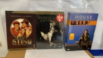 3 DVDs: EXPRESSO DO ORIENTE LACRADO, HOUSE PRIMEIORA TEMPORADA, THE STING, DUPLO. ÓTIMO ESTADO