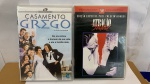 2 DVDs: CASAMENTO GREGO ATRAÇÃO FATAL  EM ÓTIMO ESTADO