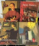 4 CATÁLOGOS  DA SIMÕES DE ASSIS GALERIA DE ARTE.  REYNALDO FONSECA, SCLIAR, SIRON FRANCO