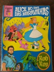 CLÁSSICOS WALT DISNEY - Nº 7 - ALICE NO PÁIS DAS MARAVILHAS  - Editora Abril  - Impecável 