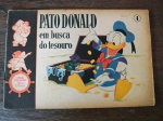NOVA COLEÇÃO DISNEY - PATO DONALD EM BUSCA DO TESOURO - Nº 4 - Editora Brasil America - Marcas do Tempo.
