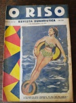 O RISO - ANO 3 - Nº 60 - 1948 - Marcas do Tempo e Perdas da lombar 