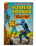 HQ - Revista em Quadrinhos: O HOMEM ARANHA, nº 16, 1ª Série, datada de julho de 1970, Editora EBAL. Título de capa: "O Homem com a Máscara do Mestre do Crime". Edição que comemora o 25º Aniversário da EBAL.