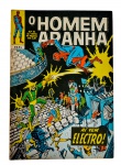 HQ - Revista em Quadrinhos: O HOMEM ARANHA, nº 41, 1ª Série, datada de agosto de 1972, Editora EBAL. Título de capa: "Ai Vem Electro!".