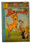 HQ - Revista em Quadrinhos: SELEÇÕES COLORIDAS de Walt Disney: BAMBI, nº 16, ano 1948, Editora Ebal, com 32 páginas.