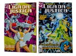 DC - JÁ FOMOS A LIGA DA JUSTIÇA (02): "Minissérie", nºs 2 e 3, datados de março e abril de 2004, Editora Panini Comics. Título da capa: "Quer Viver Bastante? Não Mexe com a Mary Marvel!" e "E Ainda: Besouro Azul: Na Espera".