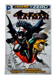 EDIÇÃO Nº 0 - DC - A SOMBRA DO BATMAN - "Os Novos 52!", nº 0, datada de junho de 2013, Editora Panini, com 148 páginas. Título de capa: "Descubra os Primórdios do Universo do Homem-Morcego".