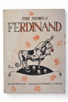 Livro em Quadrinhos: "The Story of Ferdinand", de Munro Leaf e desenhos de Robert Lawson, ano 1936, Editora Scholastic Book Services, sem paginação. Textos em língua inglesa. Dimensões: 21 x 15 cm.