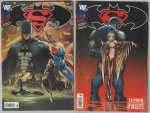 Edição Nº 1 - HQ - História em Quadrinhos - DC - SUPERMAN / BATMAN (02): nºs 1 e 3, datada de junho e setembro de 2005. Panini Comics Editora.