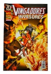 EDIÇÃO Nº 1 - MARVEL - VINGADORES - "Invasores": Minissérie, nº 1, datado de fevereiro de 2009, Panini Comics Editora, não paginada. 70 Anos de Marvel Comics / Dynamite.