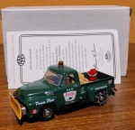 Matchbox  YRS04-M; 1954 Ford F100 Pickup; Sinclair Snow Plough 1/43. Conservado na embalagem original, perfeito