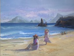 LUCI CERQUEIRA óst "Mulheres na Praia" 60x90