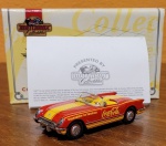 Matchbox CCV06/B-M Chevrolet Corvette 1953 série Coca Cola escala 1/43, conservado na embalagem original, Perfeito.