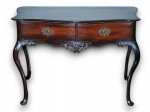 Mesa de encostar em jacarandá, Dom José,  séc. XVIII, med: 80 x 107 x 57 cm