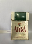 Carteira de cigarro ATIKA NATURMILD. CIGARETTENFABRIK GMBH