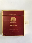 Carteira de cigarro DUNHILL INTERNATIONAL  London - Paris - New York
