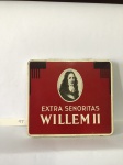 Lata EXTRA SENORITAS WILLEM II .  10 SIGAREN Nº 574