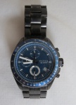Relógio Fossil Masculino Decker Cronógrafo FCH2692, série 251010, pulseira em aço na cor preta original. Med. 5 x 4,5 cm. Necessita trocar bateria.