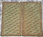 CASA CAIADA 1985- Par de Tapetes arraiolo. Med. 150 x 0,85 cm.