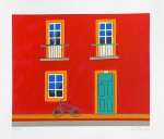 CARLOS FURTADO, Fachada - Serigrafia - Medidas 35x30cm - A.C.I.D - Sem moldura - GRAVURA ORIGINAL ASSINADA