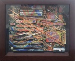 ROSSANA JARDIM - Composição - Circuit bending - Componentes eletronicos em forma de arte -  24x27 cm - ACID