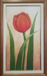 DJANIRA - Tulipa - Acrílica sobre tela - 60x30 cm - ACID