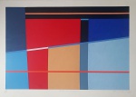 PAULO CALAZANS, Varal do Cambuci - Gravura 47/100 - 66X96  cm - ACID 2011