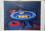 ANTONIO PETCOV, Maracanã - Gravura 32/150 - 70x100 cm - ACID
