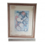 RAPOPORT -Serigrafia, 11/80 -  acid e datado 200, apresenta manchas no paspatour,  44 x 60 e  57 x 70 cm. Alexandre Rapoport (Rio de Janeiro, RJ, 1929), mais conhecido como Rapoport, é um pintor surrealista, arquiteto, desenhista, gravador e professor brasileiro. Sua obra é marcada pelo uso de personagens desfocados, como que em movimento, utilizando instrumentos musicais 40