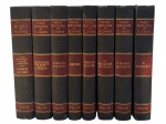 STEFAN ZWEIG - Parte de coleção contendo oito livros de capa dura em couro preto do escritor austríaco Stefan Zweig, entre eles Coração Inquieto, Jeremias, A Corrente. Edição de 1955, idioma português. Páginas amareladas pelo tempo. Mede 23cm x 16cm.