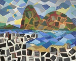 CLAUDIO FACIOLLI - (São Paulo 1955 ) - Imponente obra em acrílica sobre tela, de estilo contemporâneo, intitulada "Vista do Rio", assinada no canto inferior esquerdo e verso, localizada Rio de Janeiro e datada. Mede 80 x 100cm. Acompanha certificado de autenticidade cedido pelo próprio artista.