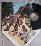 LP THE BEATLES - ABBEY ROAD // CAPA CONFORME FOTOS // DISCO EM MUITO BOM ESTADO // PODE CONTER RISCOS QUE CAUSAM CHIADOS, RUÍDOS OU PULOS