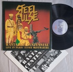 LP STEEL PULSE -  RASTAFARI CENTENNIAL LIVE IN PARIS C/ ENCARTE // CAPA CONFORME FOTOS // DISCO EM MUITO BOM ESTADO // PODE CONTER RISCOS QUE CAUSAM CHIADOS, RUÍDOS OU PULOS