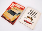 Livro - Lote constando de um livro e um catálogo sendo Les plus Belles voitures Du Monde - Jacques Rousseau - Michel Jatca - Editora - Hachette ano de 1963 com 317 páginas - med. 26x22 cm e um catálogo automobil Revue - ano de 1970 - med. 31x23 cm