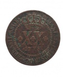 Moeda de XX REIS de 1778.