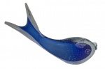 Grande peixe em vidro de Murano. Medida 37x24cm.