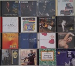 Lote com 16 (dezesseis) maravilhosos CDs de JAZZ. Imperdível para amantes deste genero musical.