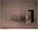 Urbano Nena acrilico sobre tela Abstrato medindo R$ 115 cm por 150 cm, não pode ser enviado pelos correios, retirada em local térreo em condominio na Av das Américas altura do Riviera del Fiori.