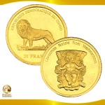 Republica do Congo - Medalha de Ouro (.999) - 1.24 g - 13.92 mm - Proof - Christmas Natale Noel Weihnachten