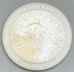 Moeda da Austrália - 1 Dollar 2020 - Prata 0.999 - 1Oz - 31.1g - 40.6mm -  Proof - Comemorativa Canguru Australiano - Baixissima emissão - Na cápsula"