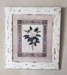 Lienzo com motivo floral de Richard A. Henson impreso sobre madera. Medidas: 55'5 x 70'5cm. Com moldura 84 x 75 Bom estado.